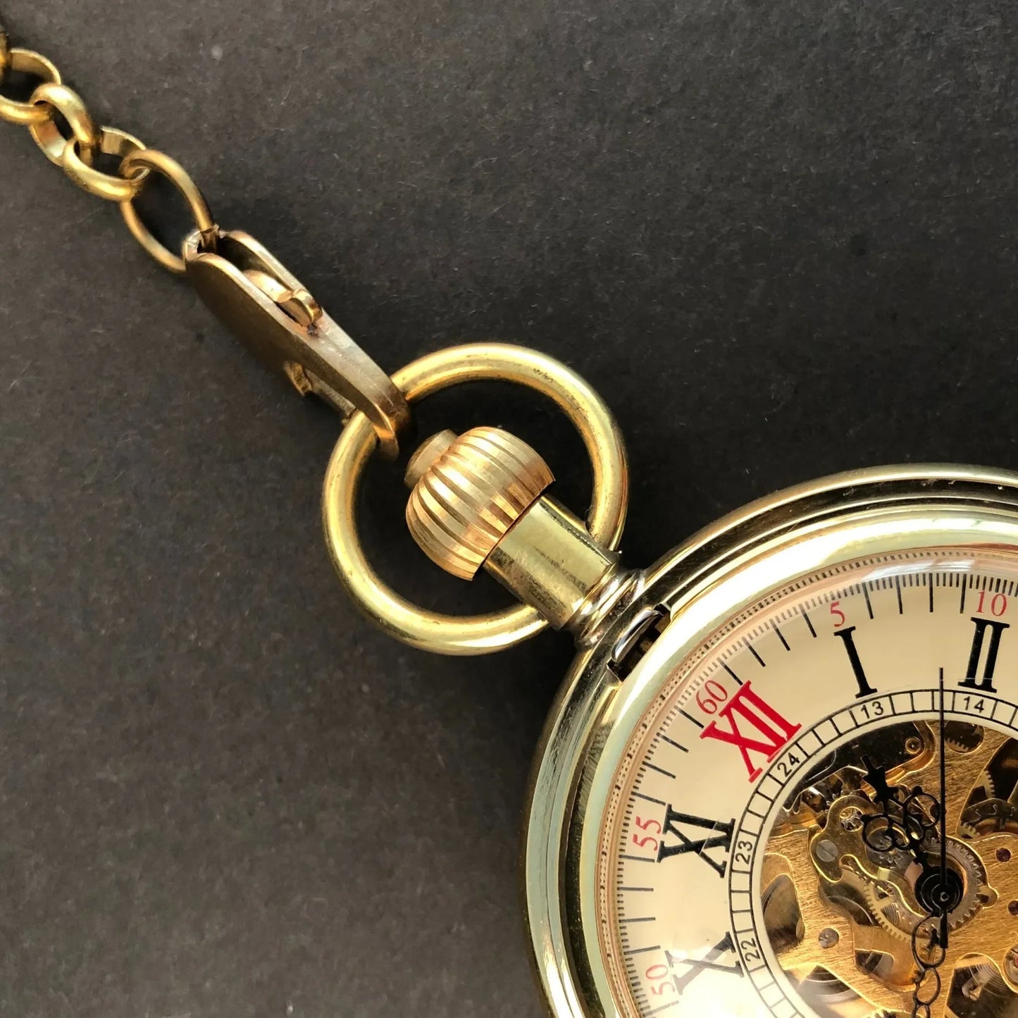 Antique Vintage 1882 Made Watch Manufa Cturers Pocket Watches Personalised Steampunk Pendant Clock with Chain Half Hunter