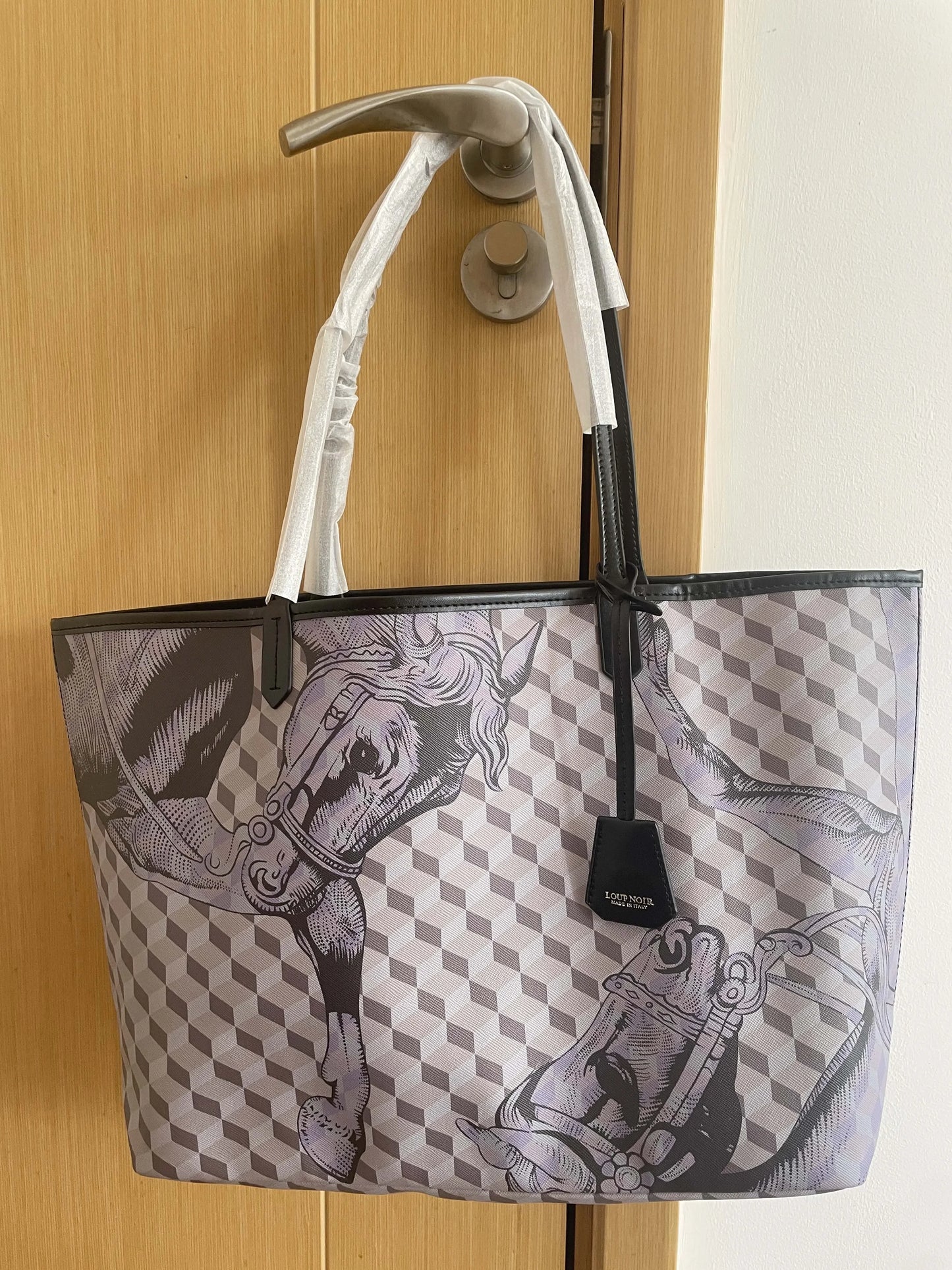 LOUP NOIR 2025 NEW Tote Bag for Women Shoulder Women Bags High Quality Famous Brands Bag Casual Totes Large Capacity Noir Bag