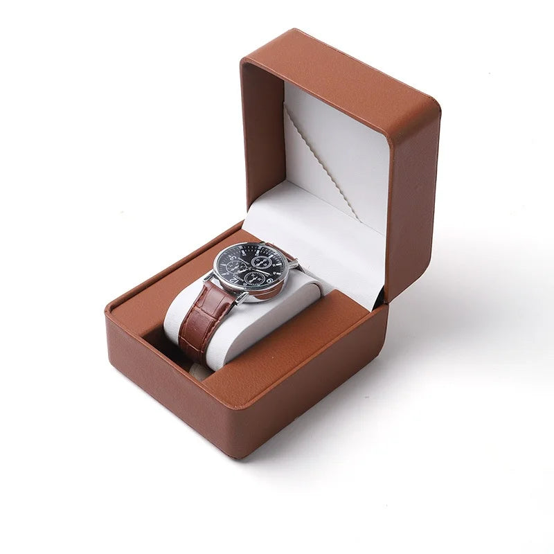 Embers Watch Box Men Women Watch organizer Green Red Black Jewelry Watch storage case Watch gift box
