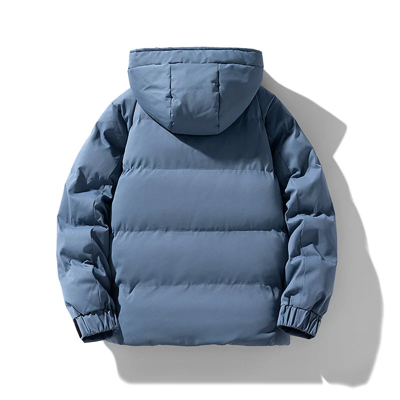 Casual Korean Style Winter Down Cotton Coat Padded Jacket For Students Fashion Brand Men Trendy Cotton Coat Jacket For Men