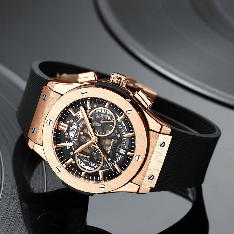 PAULAREIS P Brand Fashion Luxury Men's Quartz Watches Waterproof Luxury Watch Sport Clock Men Classic Business Wristwatch Male