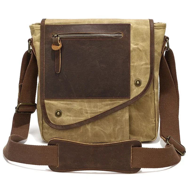 M532 New Arrive Multifunction Casual Vintage Messenger Bag Men's Shoulder Bag Batik Waterproof Canvas Bag Cross Body Sling Bags