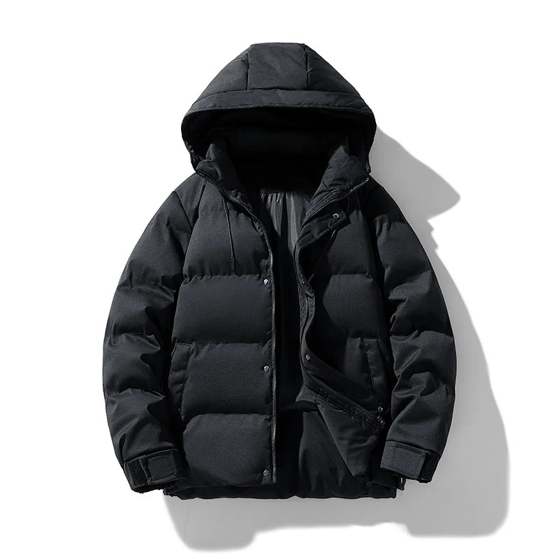 Casual Korean Style Winter Down Cotton Coat Padded Jacket For Students Fashion Brand Men Trendy Cotton Coat Jacket For Men