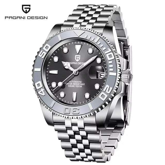PAGANI DESIGN V3 New Luxury Men Mechanical Watches Japan movement 120 clicks 40MM AR Coated Sapphire Glass  Automatic Watches