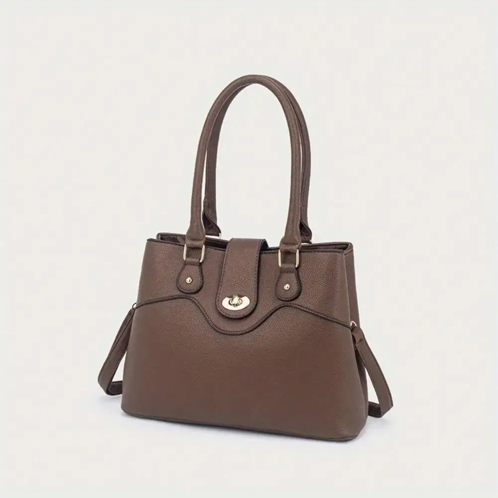 New tote bag handbag women's bag simple shoulder bag versatile women's bag messenger big bag commuting to work simple tote bag