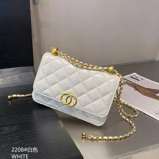 Classic Leather Handbag for Women Luxury Brand Famous Designer Elegant Shoulder Bag with Spacious Design