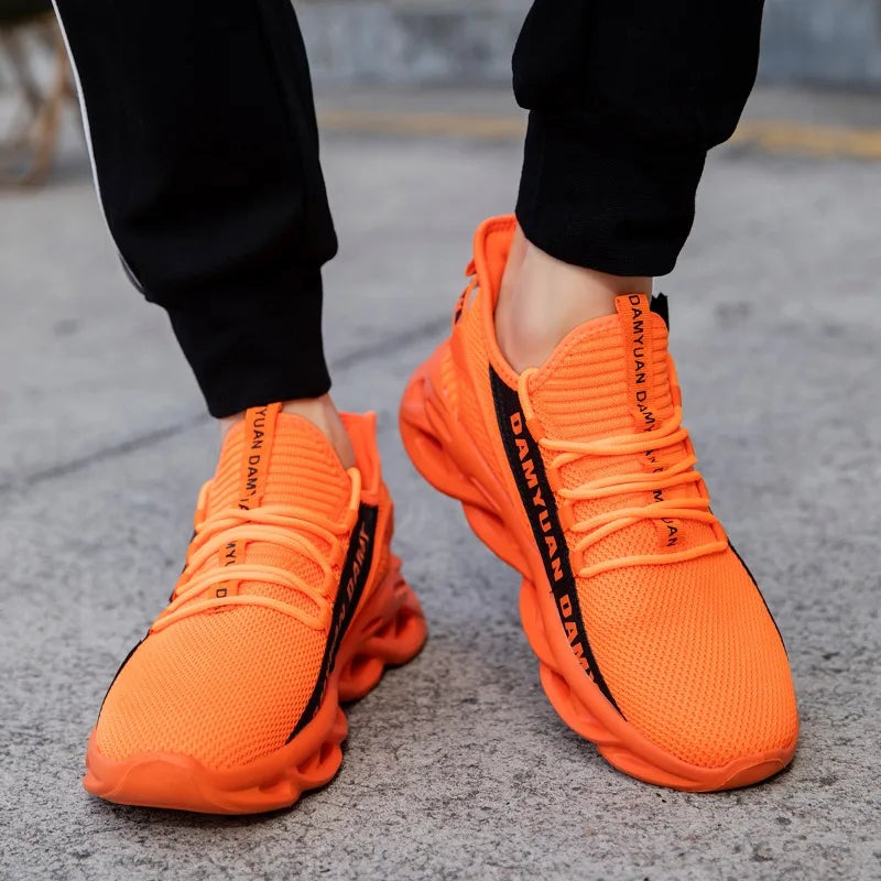 Hot Selling Men's Network Surface Fashion Sneakers Breathable Fashion Casual Board Shoes Air Force Small White Shoes Men's Shoes