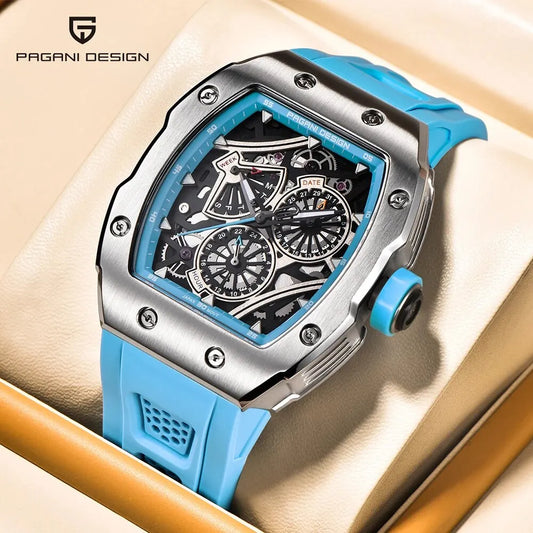 2024 New PAGANI DESIGN Mens Watches Quartz Top Brand Luxury Wristwatch Men Automatic Time Watch for Men Waterproof Sapphire
