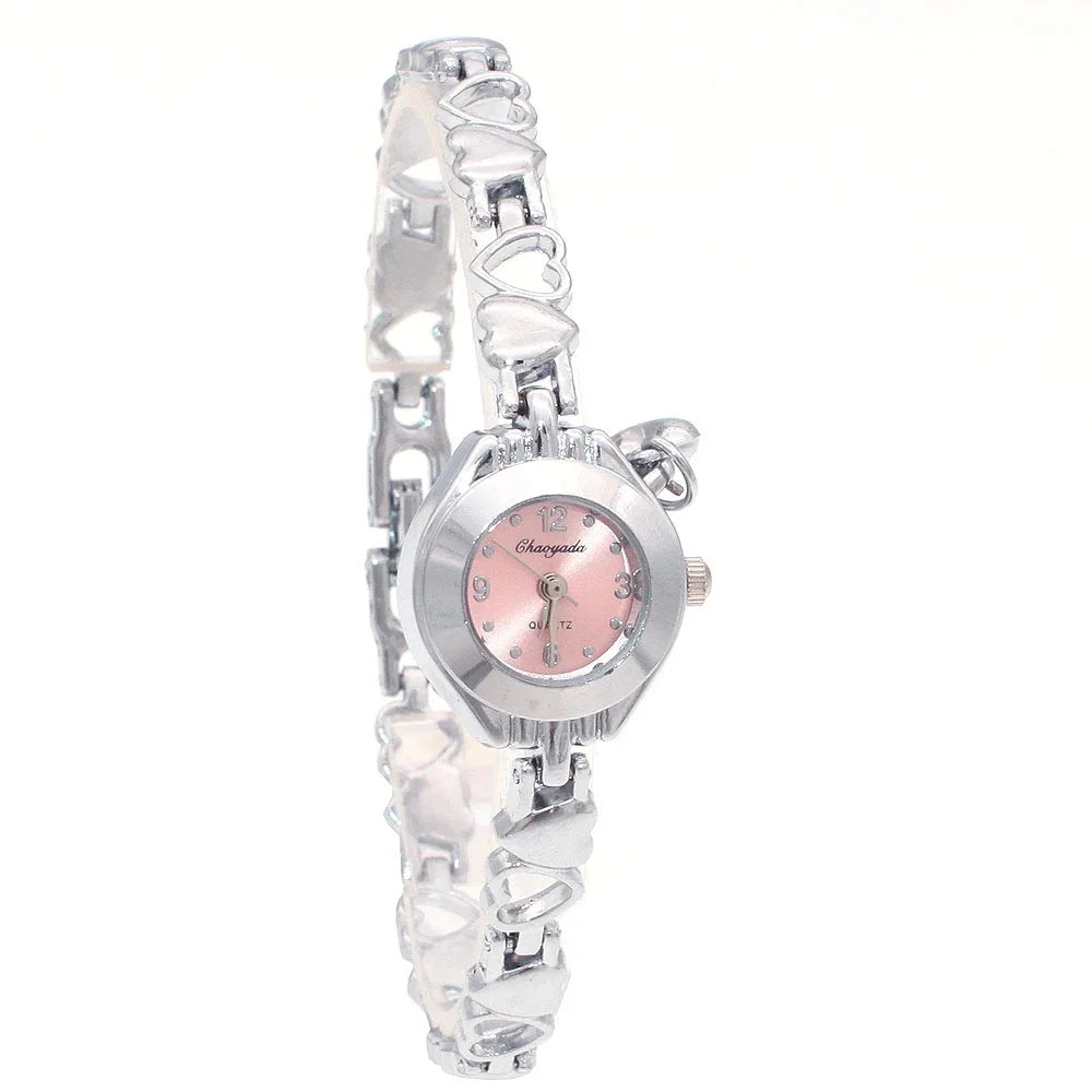 10pcs/Lot, Retro Quartz Watch Classic Ladies Bracelet Watches Women High Quality Wristwatch Vintage Female Clock Wholesales