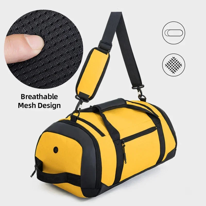 Sport travel bag Waterproof Gym Bags Fitness Training Shoulder bags Dry Wet Separation Basketball backpack Large Duffel Handbags