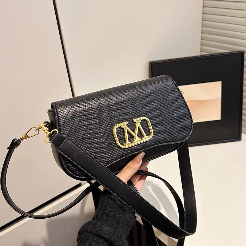 Popular Classic Leather Handbags For Women, Tote Bags With Shoulder Strap, Luxury Brand Elegant Ladies Essential
