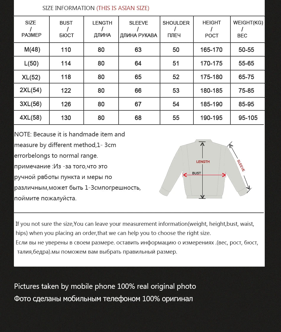 Real Fox Fur Coat Men's Natural Fox Fur Bomber Jackets Natural Full Skin Coats With Hood High Quality Genuine Leather Jackets