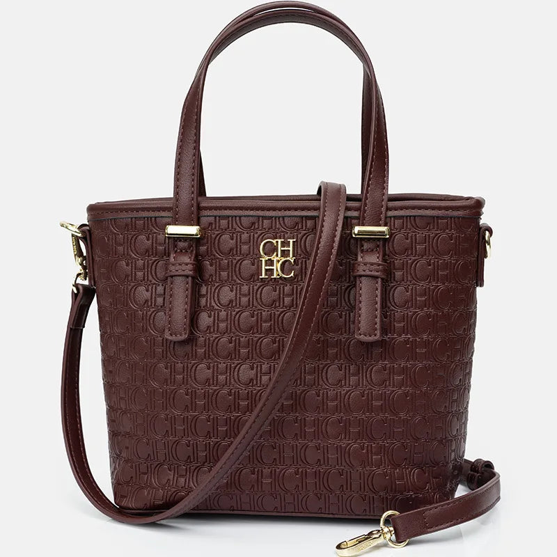 Carolina Herrera Women's Handbag Luxury Handbag Classic Brand Fashion PU Multifunctional Vintage Ladies