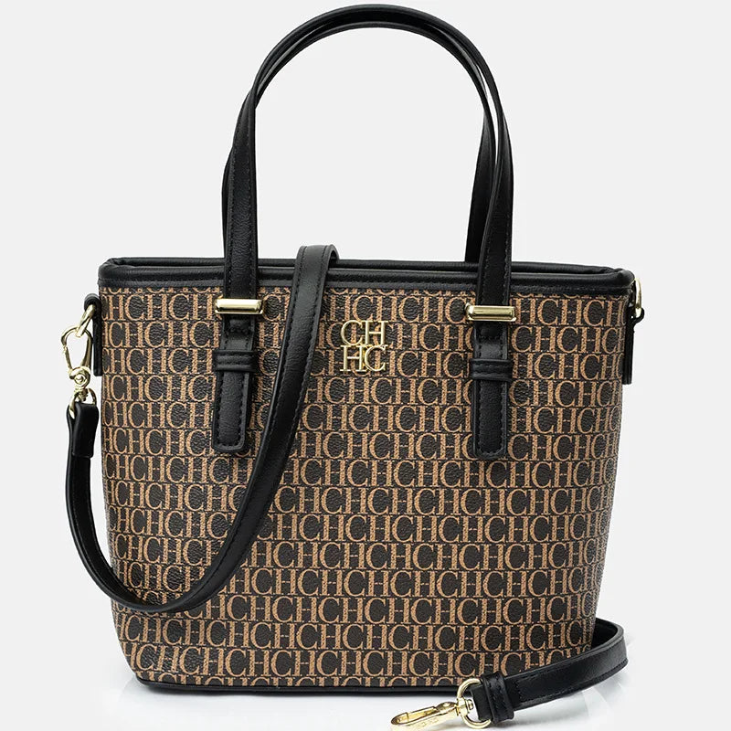 Carolina Herrera Women's Handbag Luxury Handbag Classic Brand Fashion PU Multifunctional Vintage Ladies