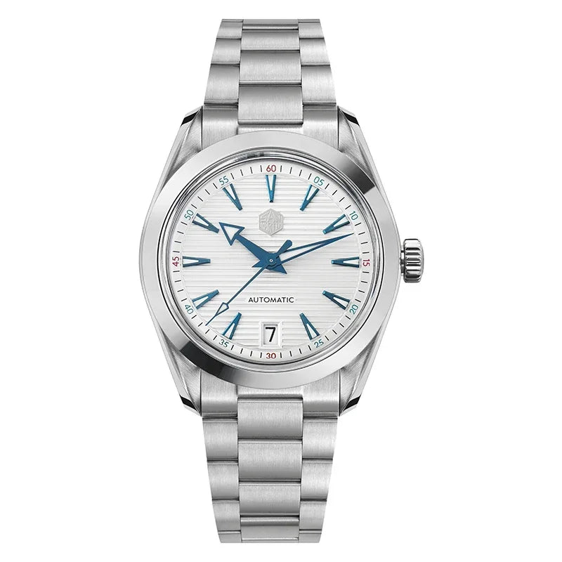 San Martin SN0113W V2 Men Watch NH35 Movement Sapphire BGW9 Luminous Waterproof Fashion Luxury 38mm Automatic Mechanical Watches