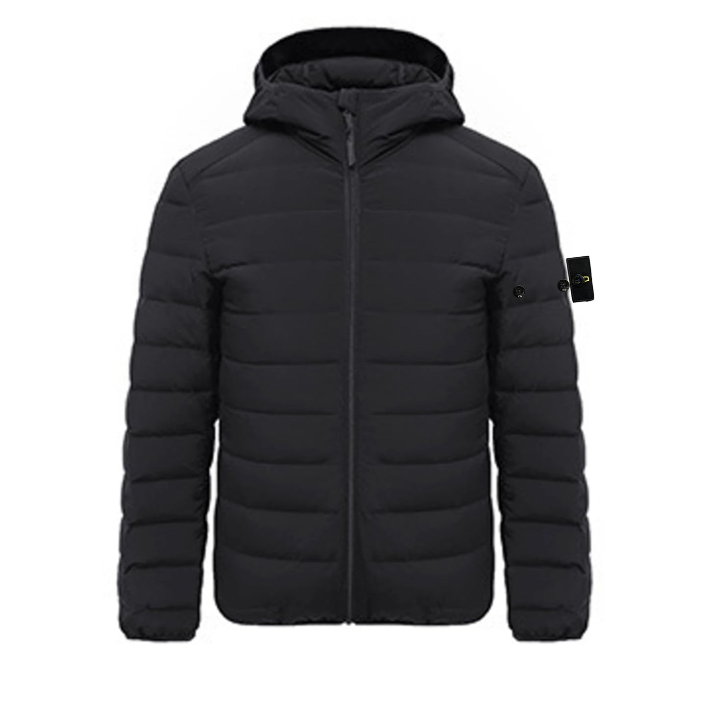Compass Top Patch Italian Luxury Style  3 labels Men's 90% Duck Down Jacket Ultra Lightweight Hooded jackets Men Outerwear Coat