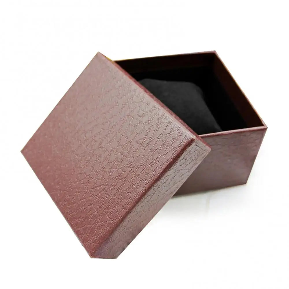 1 Pc Watch Box Organizer Packaging with Pillow Faux Leather Jewelry Wrist Watches Holder Display Storage Box Organizer Case Gift