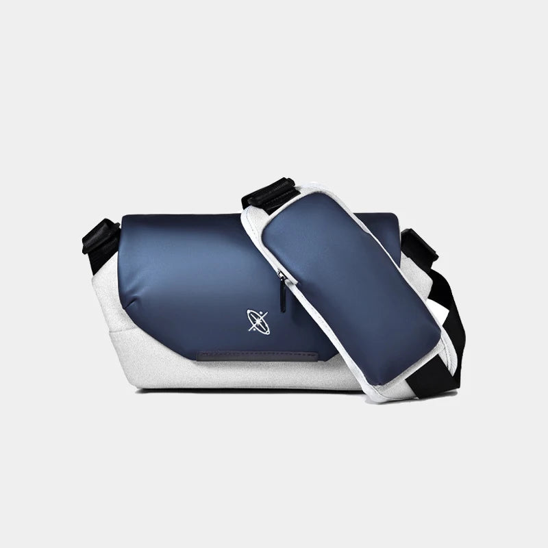 New Design Travel Crossbody Bag for Men Large Capacity Waterproof Shoulder Bag Male Sling Bag fit Bike with Magnetic Clasp