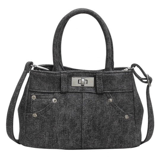 High Quality Women Denim Handbags Fashion Ladies New Shoulder Messenger Bags for Women Casual Female Hasp Tote Shopping Bag