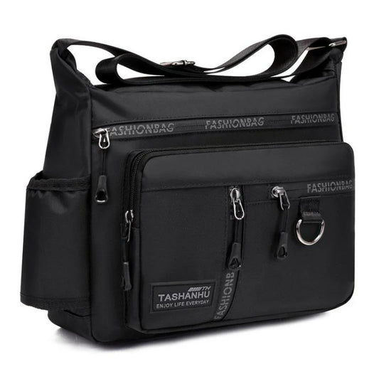 2025 New Men Bag Large-capacity Leisure Messenger Bag Waterproof Shoulder Bag Business Travel Bag Men
