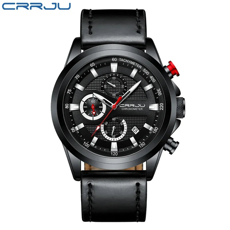 Top Brand Men's Watches Luxury Square Quartz Wristwatch Waterproof Luminous Chronograph Watch for Men Date Clock