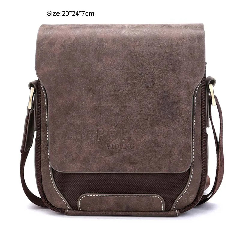 Luxury Men Boy Leather Shoulder Bag Husband Crossbody Designer Messenger Bags Pouch Brand Frosted cowhide Men's Handbag