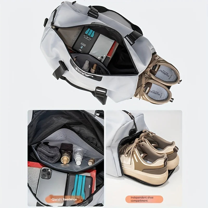 Lightweight Gym Bag Swimming Waterproof Excursion Bag Women's Large Capacity Business Trip Handbag Sports Crossbody