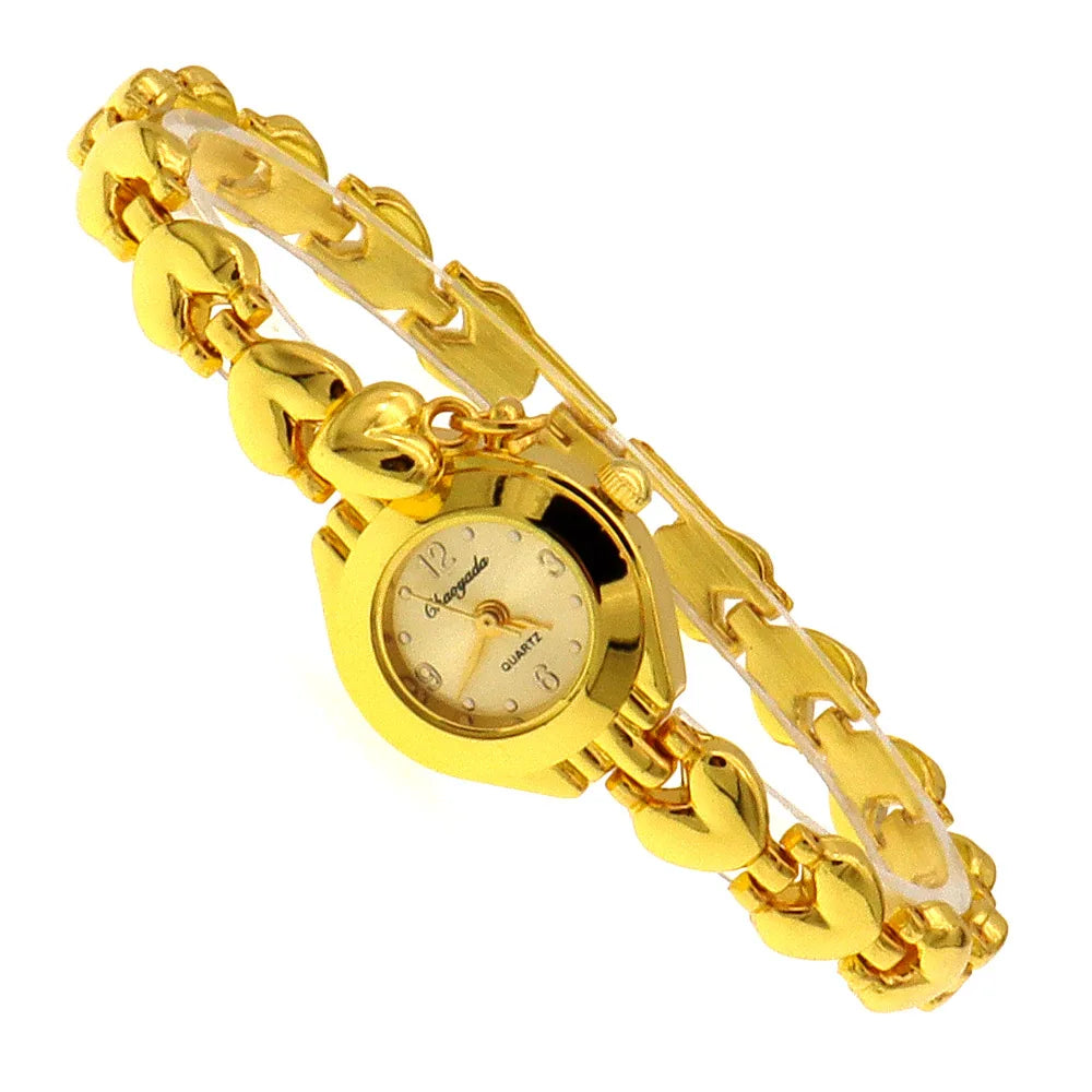 10pcs/Lot, Retro Quartz Watch Classic Ladies Bracelet Watches Women High Quality Wristwatch Vintage Female Clock Wholesales