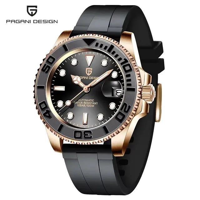 PAGANI DESIGN V3 New Luxury Men Mechanical Watches Japan movement 120 clicks 40MM AR Coated Sapphire Glass  Automatic Watches