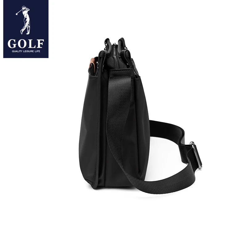 GOLF men's crossbody bag trendy brand casual shoulder bag large capacity canvas mailman bag commuting sports small backpack