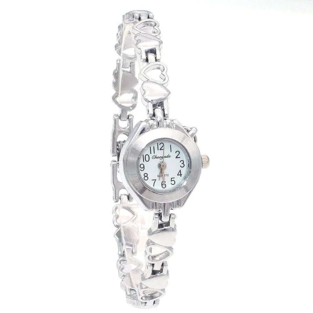 10pcs/Lot, Retro Quartz Watch Classic Ladies Bracelet Watches Women High Quality Wristwatch Vintage Female Clock Wholesales