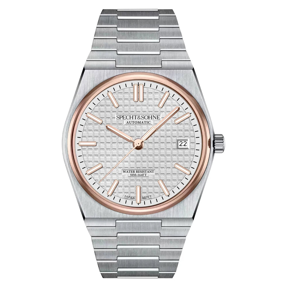Specht&Sohne New Arrivals Men's Watch Miyota 8215 Automatic Mechanical Watches Stainless Steel 50M Waterproof Relogio Masculino
