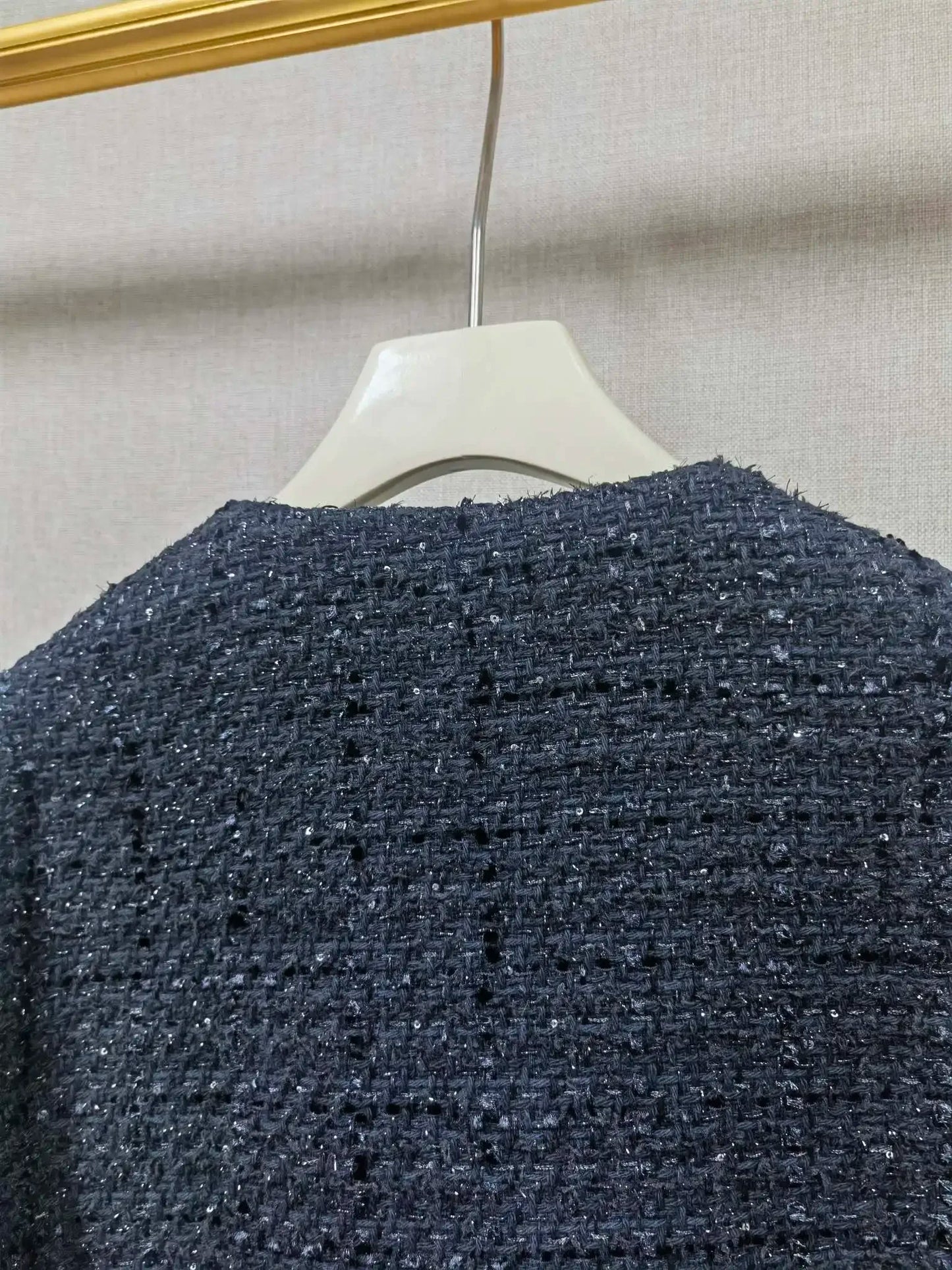 Autumn Winter Women Shiny Silk Tweed Coat Tassel Trim Lace-Up Cinching Jacket Top or Wide Leg Pants with Sashes