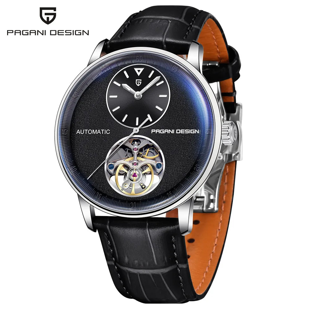 PAGANI DESIGN 2025 New 42MM Pilot Watch Fashion Leisure Mechanical Watch Night Light Automatic Men's Watch 100m Waterproof