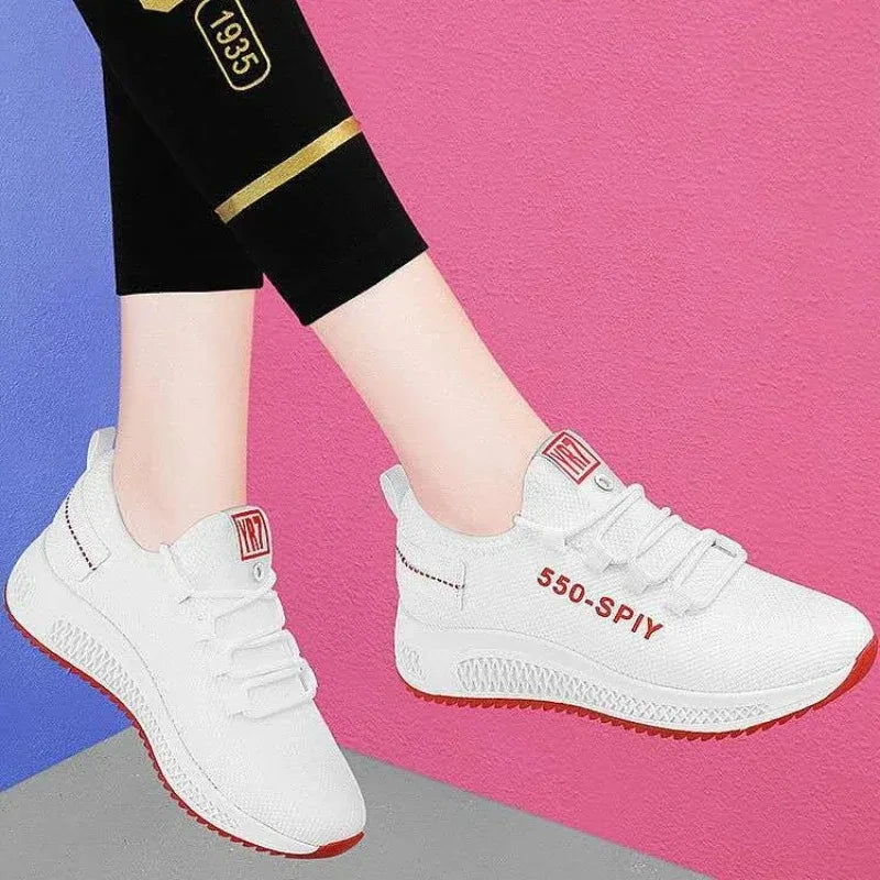 Women's Breathable Non-slip Platform Fashion New Casual Shoes Korean Running Shoes  Sneakers shoes for women 2025