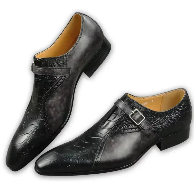 Men's Genuine Leather Loafers Soft & Comfortable Formal Shoes for Office, Wedding, Party Spring & Summer Dress Shoes | Hot Sale