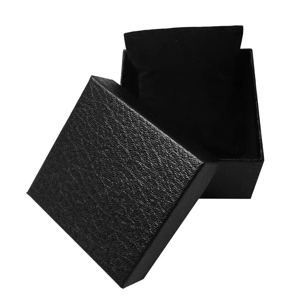1 Pc Watch Box Organizer Packaging with Pillow Faux Leather Jewelry Wrist Watches Holder Display Storage Box Organizer Case Gift