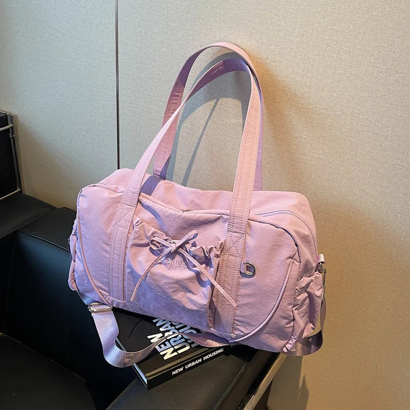New Travel Bag Large Capacity Shoulder Portable Luggage Bag Travel Storage Bag Boarding Bags Sports Fitness Bags for Women сумка