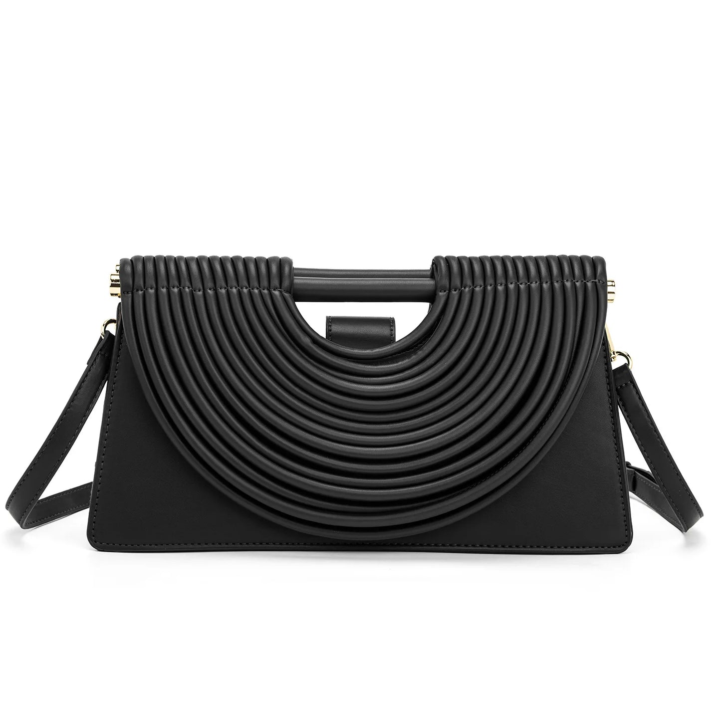 Handbags for Women 2025 New Gold Luxury Designer Soft Pu Leather Messenger Bags Single Shoulder Bags