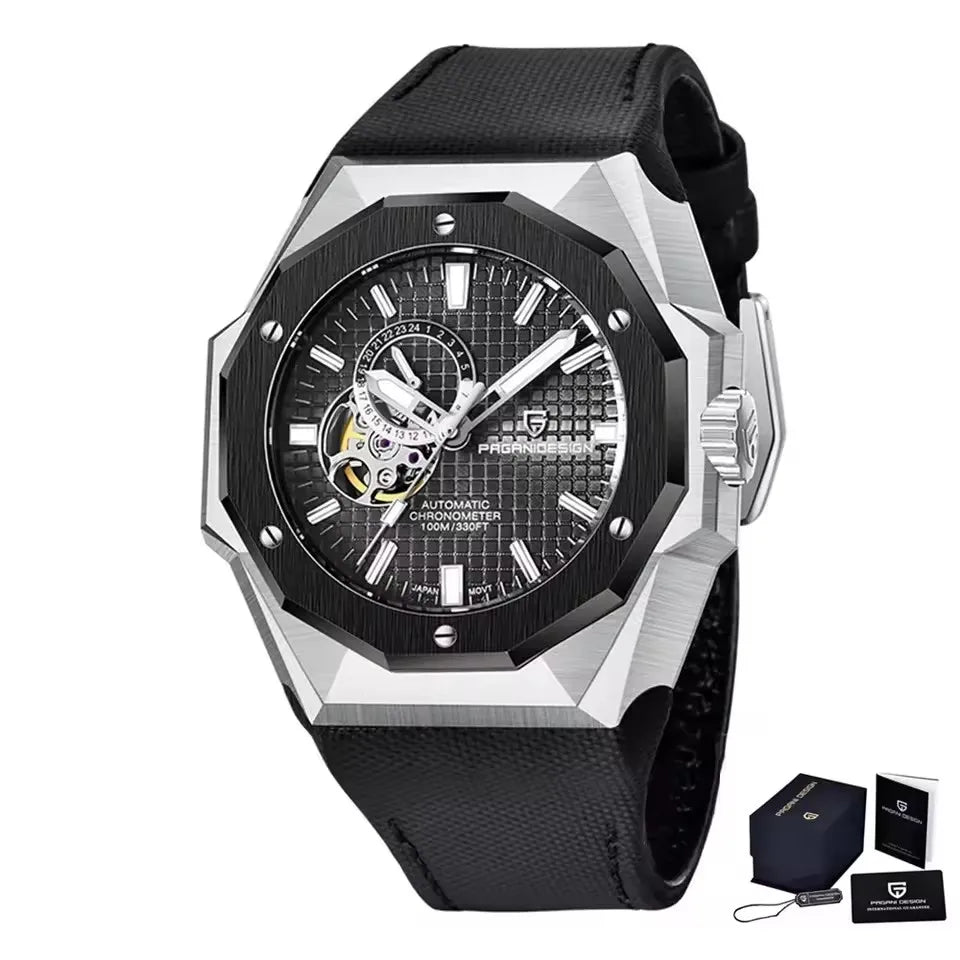 PAGANI DESIGN 2025 New Tourbillon Men Mechanical Wristwatches Luxurious Sapphire Glass Sports Waterproof Stainless Watch for Men