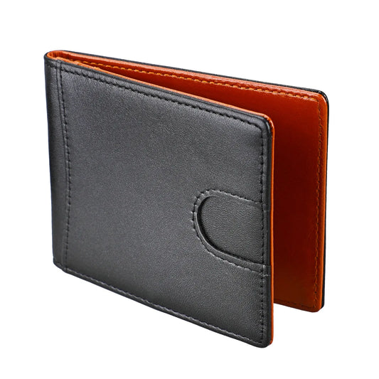 hot sale RFID geniune leather short slim wallets men high quality ID credit card holders small mini wallets money clip for woman