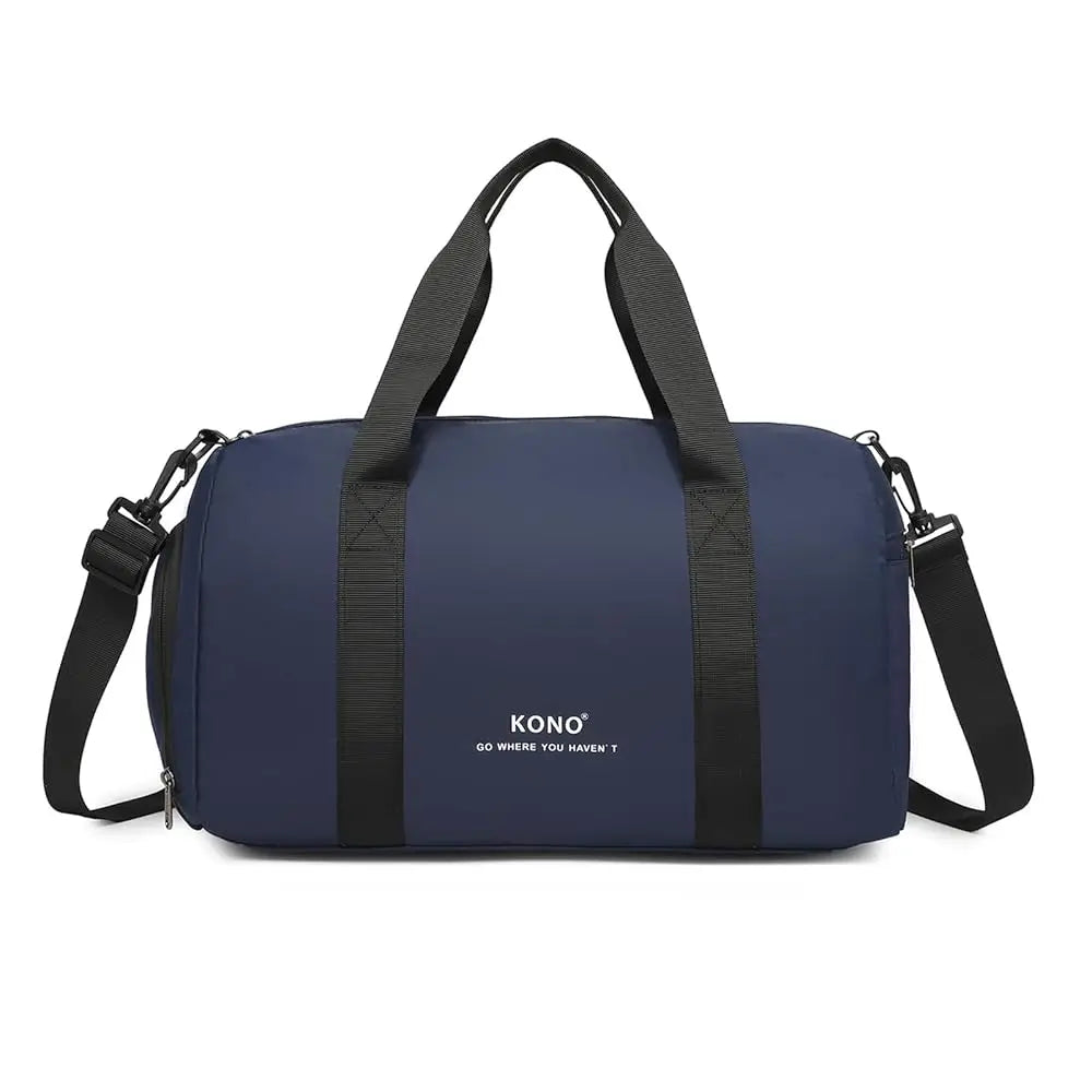 Kono hand luggage bag for Ryanair & EasyJet, 40x20x25 cm, waterproof, with shoulder belt and shoe bag, ideal for air travel