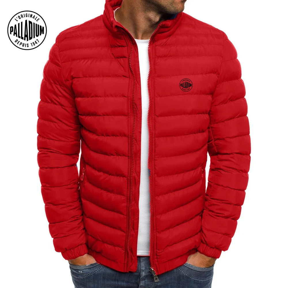 Palladium - Men's Warm Down Jacket Brand Casual Fashion Coat Standing UR Winter