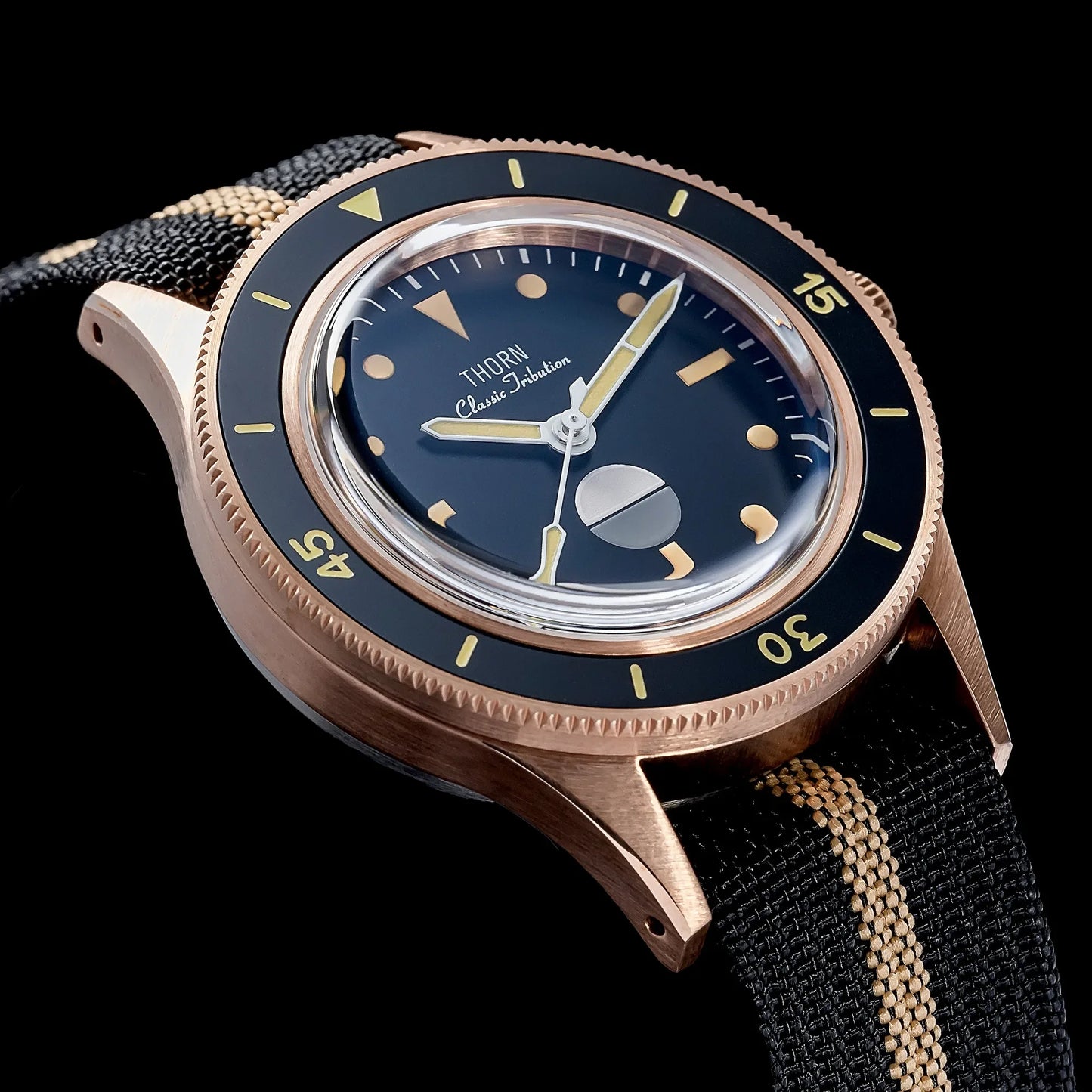 THORN 50 Fathom Watch CUSN8 Tin Bronze Non-radiation NH35 Automatic Mechanical Movement Sapphire Crystal 200M 40MM Diving Watch