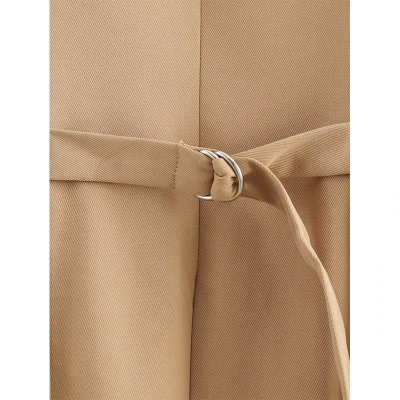 RAFZNB Women's Waistcoat Fashion O Neck Zipper Sleeveless Vest Women Outerwear Coats Female Single Breasted Vests Tops