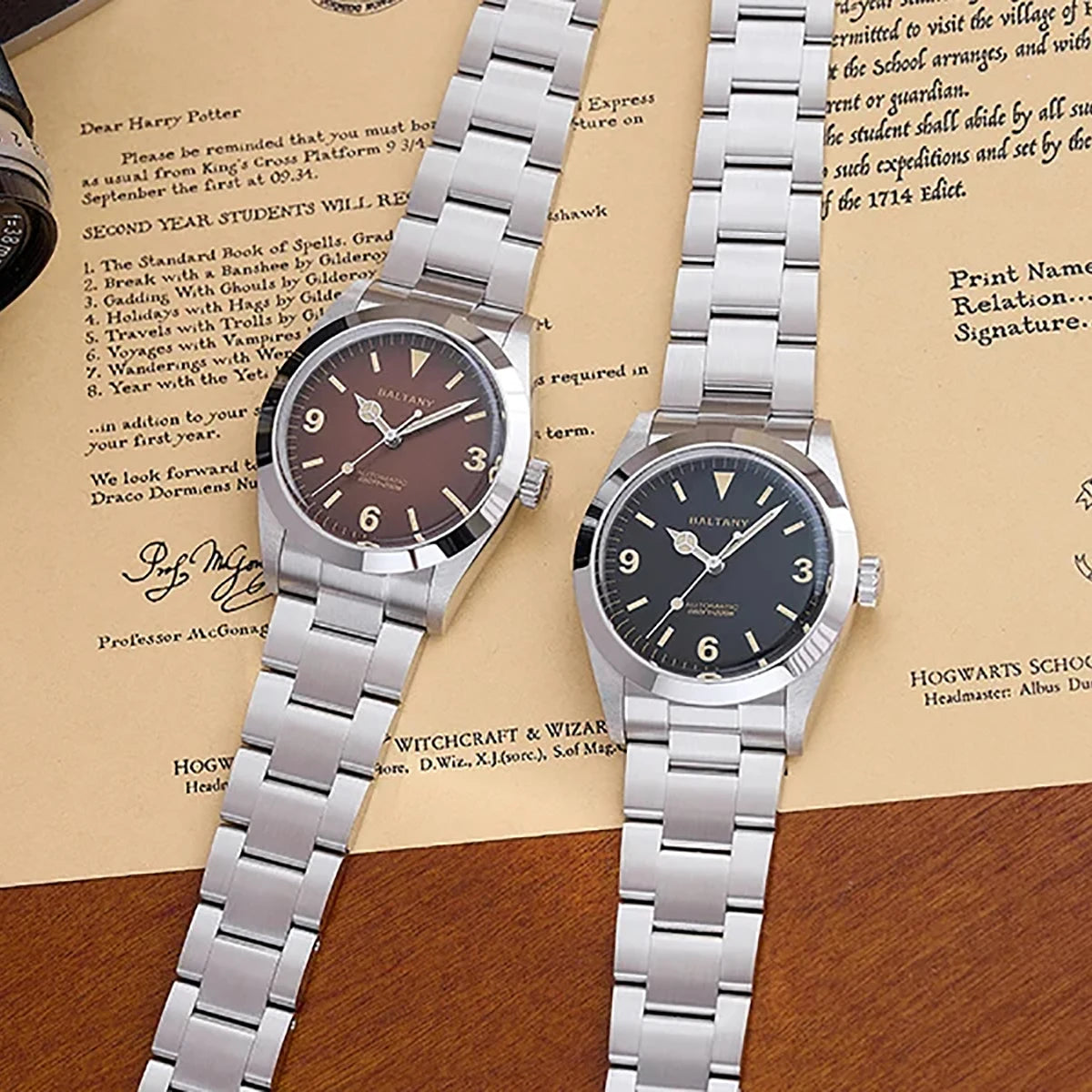 Baltany 2024 New 36mm Explorer NH38 Men's Automatic Mechanical Watch Sapphire Crystal Stainless Steel Waterproof 20Bar Luminous
