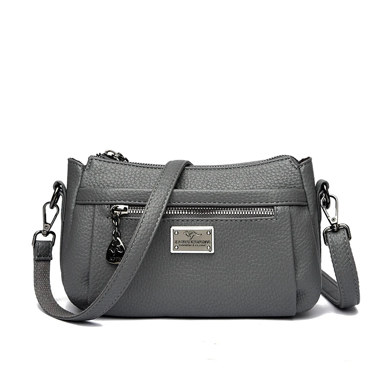 Genuine Pu Leather Luxury Handbags Women Bags Designer Crossbody Bags For Women 2025 Shoulder Bag Women Handbags Sac A Main