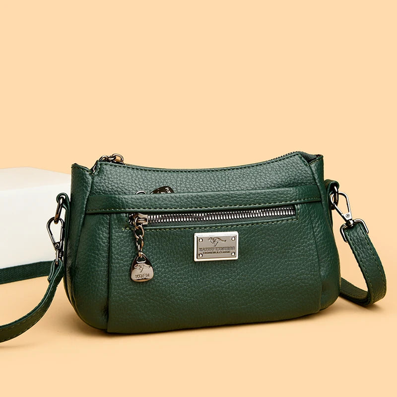 Genuine Pu Leather Luxury Handbags Women Bags Designer Crossbody Bags For Women 2025 Shoulder Bag Women Handbags Sac A Main