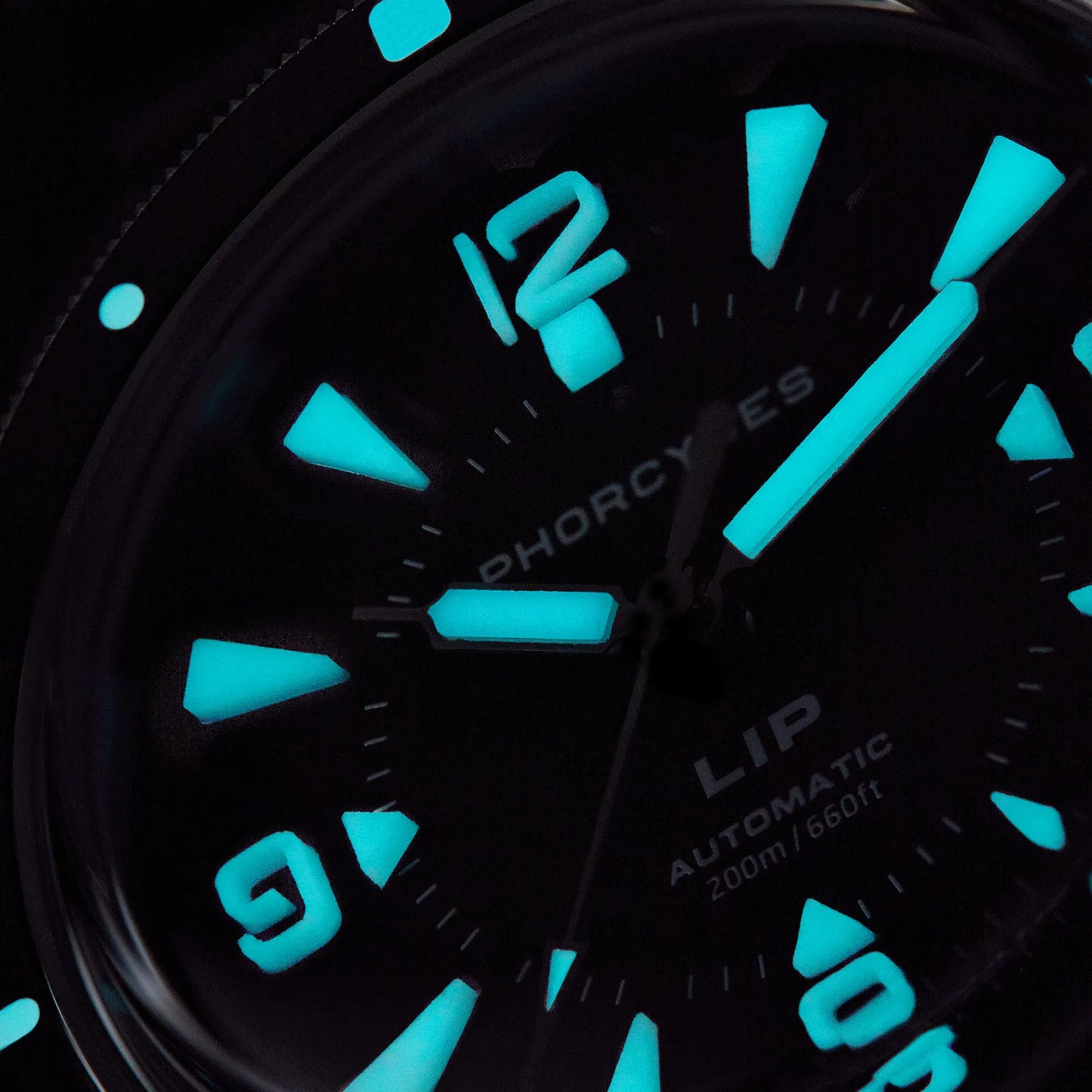 PHORCYDES PH-2  LIP homage watches 3D solid lume dome glass NH35A automatic mechanical watches