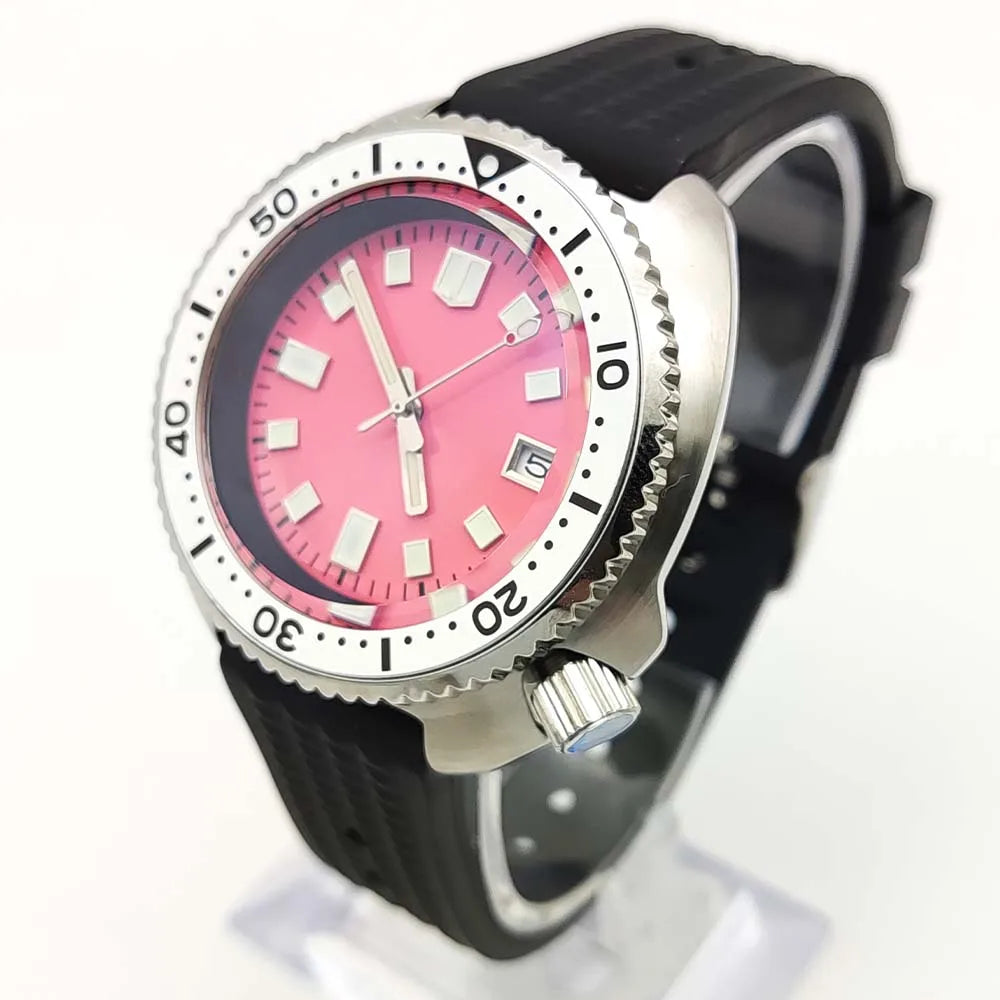 41mm Sports Mechanical Watch Men's Japanese NH35 Sapphire Stainless Steel Case Automatic Watch Clock
